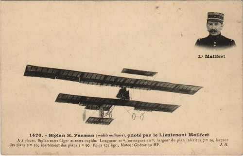 Mailfert biplan farman - pc, h.
